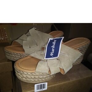 Marshall's Women's Sandal, Beige, 9M
